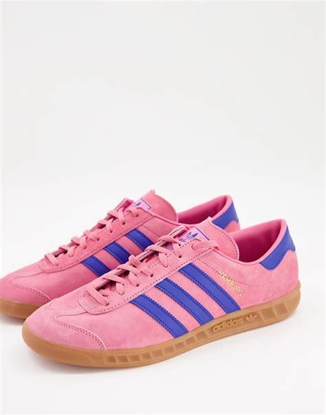 adidas hamburg pink|adidas hamburg trainers pink.